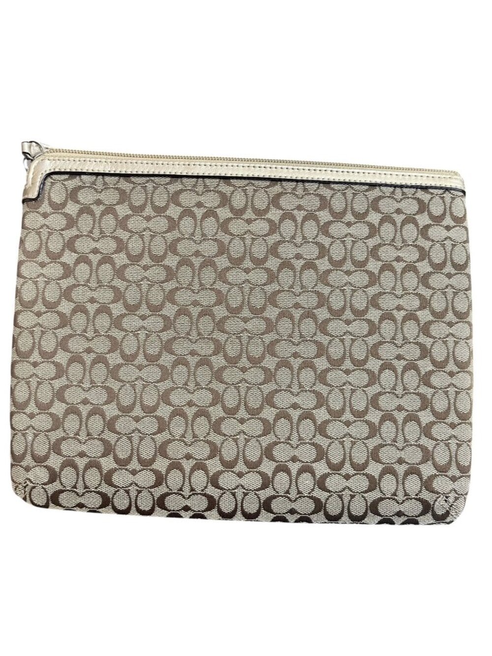 Coach Signature Canvas iPad Case